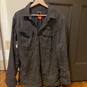 Gently Used Ferrier Workwear Patagonia Men's Black/Gray Jacket